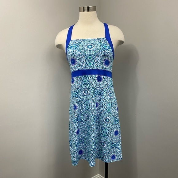 Soybu Blue Athleisure Dress - Picture 1 of 13